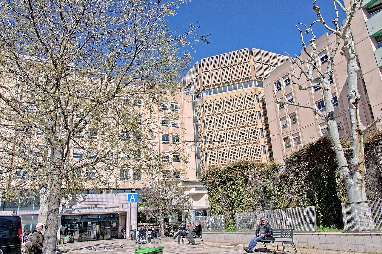 Entrée de l’Hôpital de la Conception